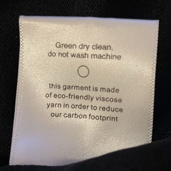 Miaou Eros Black Cutout Long Sleeve Thin Knit Mock Neck Sweater Top - Picture 7 of 8